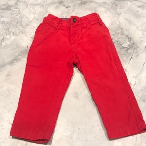 H&M red cords 9-12 months